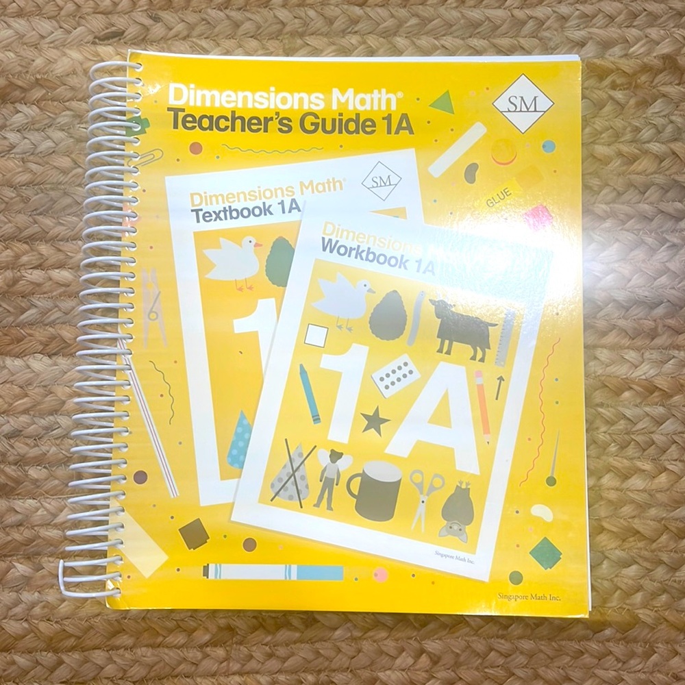Singapore Math Dimensions Math Teacher’s Guide 1A